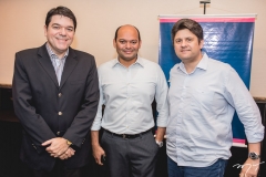 Raul Santos, Otilio Ferreira e Bruno Girão