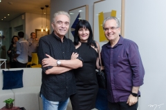 Marcos Monteiro, Rosalinda Pinheiro e Ricardo Braga