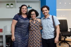 Patrícia Bessa, Jessica e Leonardo Ribeiro