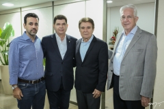 Aloisio Neto, Mauro Benevides, Jorge Parente e Carlos Prado