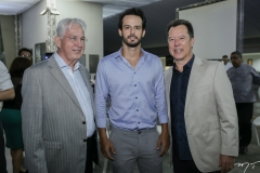 Carlos Prado, Júnior e Carlos Fujita