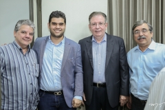 Chico Esteves, Davi Benevides, Ricardo Cavalcante e Roberto Sérgio