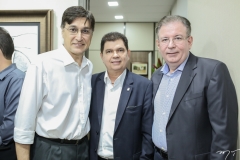 Hugo Figueiredo, Mauro Benevides e Ricardo Cavalcante