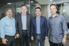 Roberto Sérgio, Ricardo Cavalcante, Aloisio Neto e Danilo Serpa