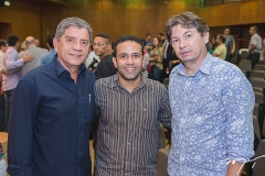 Sampaio Filho, Flávio Oliveira e Edgar Gadelha