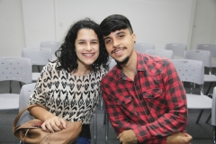 Clara Menezes e Pedro Ximenes