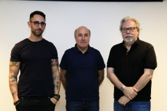 Gabriel Chaim, Silvio Frota e Juan Esteves