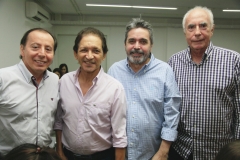 Idelfonso Rodrigues, Djalma Pinto, Totonho Laprovitera e Johnny Wolf