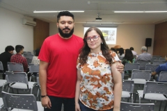 Leandro Lelis e Roberta Bandeira