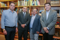 Crisanto Almeida Filho, Gregório Lacerda, Luis Eduardo Barros e Raul Santos
