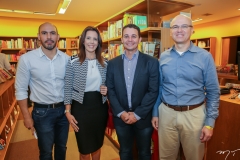 Marcos Garcia, Manuela Venturini, Pedro Fontenele e Iuri Colares