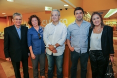 Pádua Lopes, Valéria Serpa, Luis Sérgio Santos, Wanderley Filho e Keila Monteiro