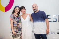 Raquel Gondim, Daniela Milerio e Galba Filho