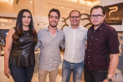 Aline Martins, Pedro Paulo Rolim, André Moura e João Paulo Gondim