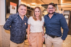 Omar de Albuquerque, Mônica Barbosa e Rodolfo Santiago