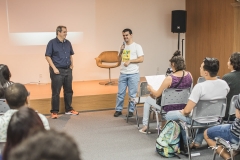 Palestra sobre Alfabetização Visual