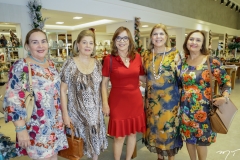 Eliana Carneiro, Regina Egito, Lucia Wolff, Sophia Egito e Bartira Correia Lima