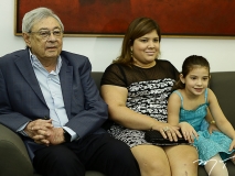 Ivens Dias Branco, Gisela e Giulia Vieira