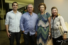 Osvaldo Filho, Osvaldo Rebelo, Mazé Campos e Célia Macedo