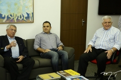 Roberto Macedo, Herbet Vieira e Deusmar Queirós