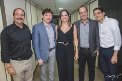 Paulo André Holanda, Edgar, Juliana Guimarães, César Ribeiro e Erick Picanço