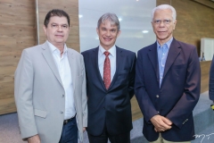 Mauro Filho, Schubert Machado e Sérgio Melo