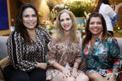 Andréa Rios, Marjorie Marshall e Silvinha Carneiro