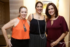 Inês Cavalcante, Elisa Oliveira e Ana Virgínia Martins