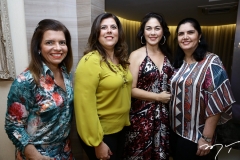 Silvinha Carneiro, Nara Amaral, Isabela Fiuza e Natasha Martins