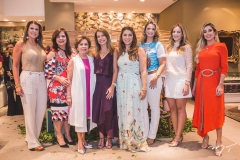 Alexandra Pinto, Martinha Assunção, Tane Albuquerque, Maira Silva, Nabirra Acário, Taís Pinto, Isabel Brasil e Priscilla Silva