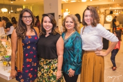 Anellise Bluhm, Mirna Albuquerque, Adélia Magalhães e Carol Timbó