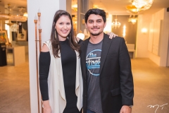 Carolina Andrade e Leandro Parente