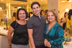 Eliana Braga, Jonathan Magalhães e Adélia Magalhães