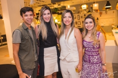 Ermerson Pinto, Mirna Studart, Natália Magalhães e Diandra Alves