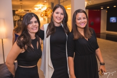 Eveline Cavalcante, Carolina Andrade e Juliane Rodrigues