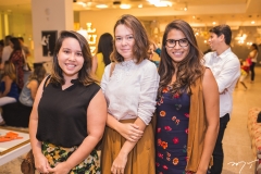 Mirna Albuquerque e Carol Timbó e Anellise Bluhm
