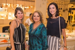 Sabrina Costa, Adélia Magalhães e Eloá Bessa