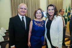Huygens e Regina Garcia e Márcia Travessoni