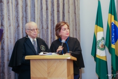 Paula Queiroz Frota e Edson Queiroz Neto são empossados na ACLJ