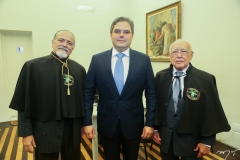 Reginaldo Vasconcelos, Edson Queiroz Neto e Ubiratan Aguiar