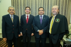 Tom Barros, Roberto Vitor, Jardson Cruz e Cândido Albuquerque