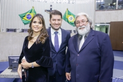 Camila e Paulo José Benevides e Maestro Poty