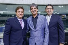Paulo, Elano e Jefferson Benevides