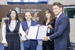 Valéria Colares, Carlos Matos, Camila Benevides e Paulo José