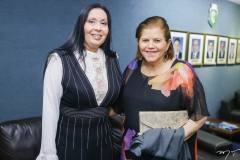 Valéria Colares e Lana Cabral