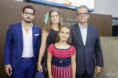Vicente, Inês, Maria Inês e Vicente de Castro