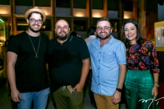 Cadeh Juaçaba, Erico Monteiro,Ramiro Mendes e Caroline Silveira