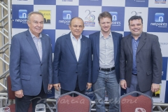 Bosco Pinheiro, Honório Pinheiro, Carlos Formigari e Elinton Bobrik