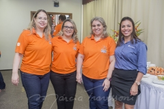 Elaine Cristina, Sinara Paiva, Xenia Pinheiro e Salete Vitalino