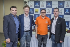 Elinton Bobrik, Carlos Formigari, Tadeu Pinheiro e Eladio Azevedo